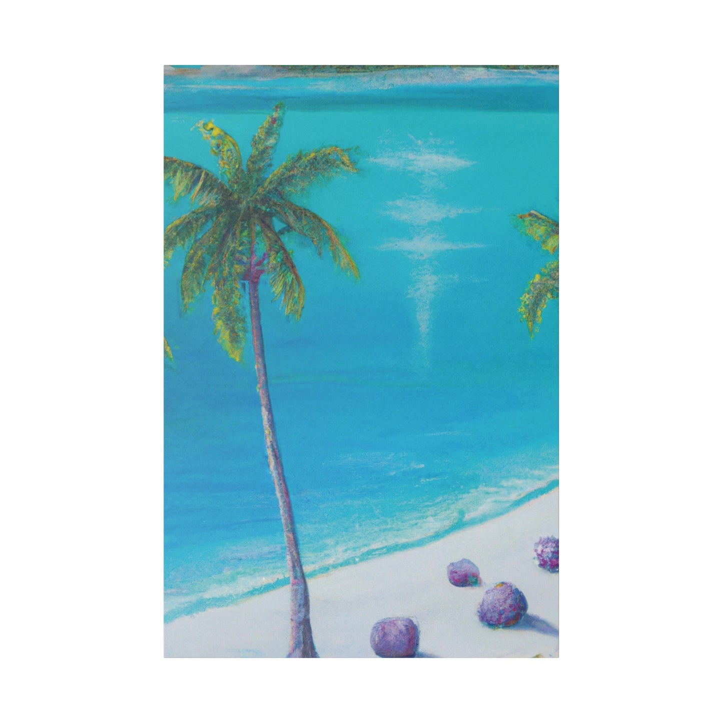 4223A - Bahamas Ocean Painting Print | Bahamas | Ocean | Beach | Poster | Home Decor | Wall Art | Canvas