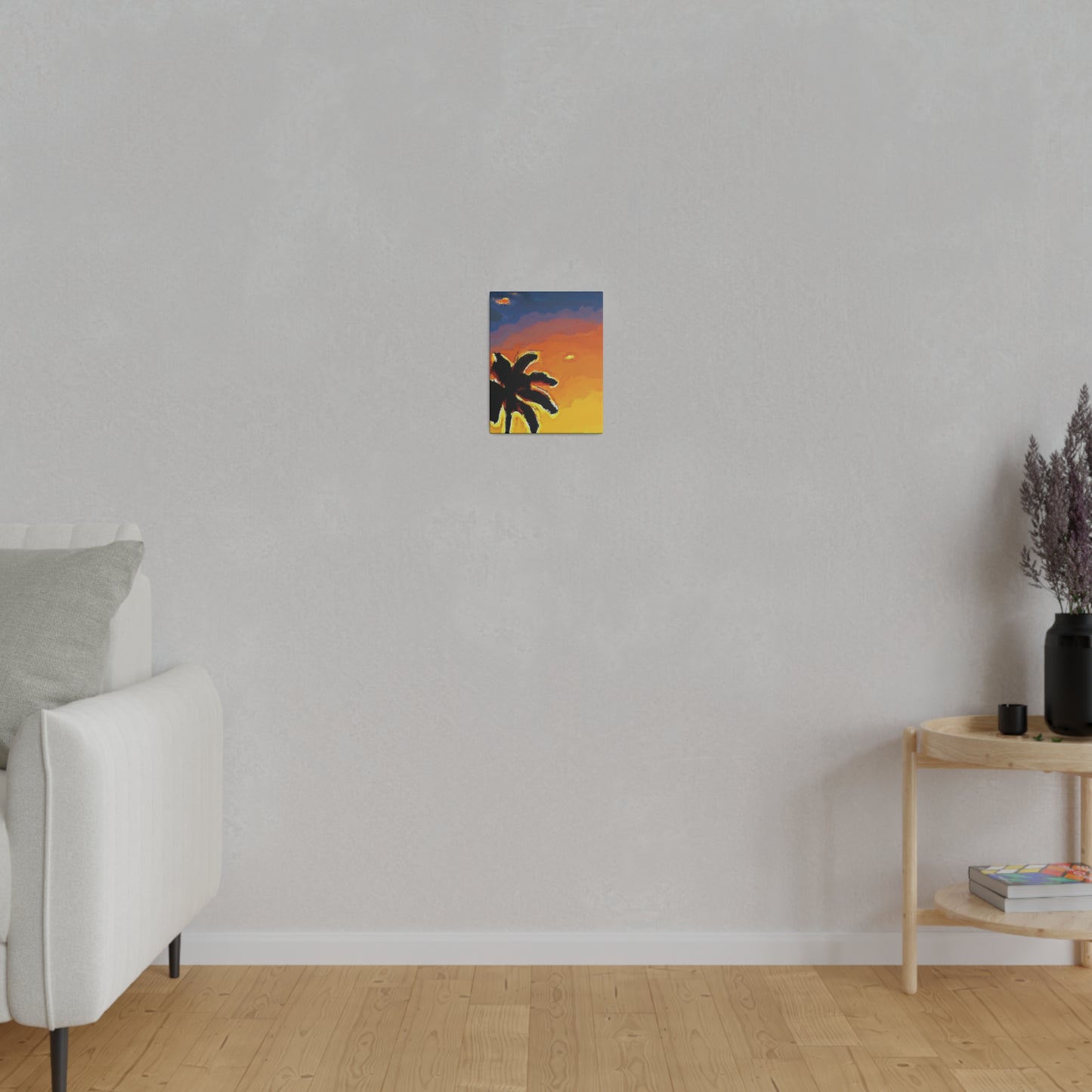 8720W - Miami Beach Sunset Painting Print | Miami | Beach | Sunset | Poster | Home Decor | Wall Art | Canvas