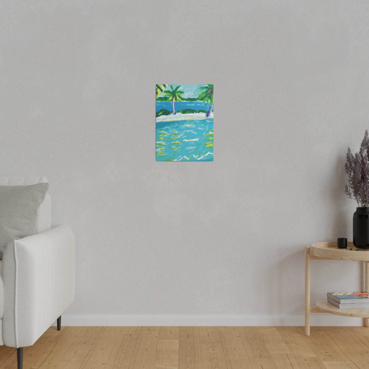 9256K - Bahamas Ocean Painting Print | Bahamas | Ocean | Beach | Poster | Home Decor | Wall Art | Canvas