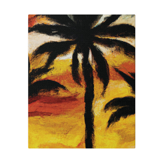 3122C - Miami Beach Sunset Painting Print | Miami | Beach | Sunset | Poster | Home Decor | Wall Art | Canvas