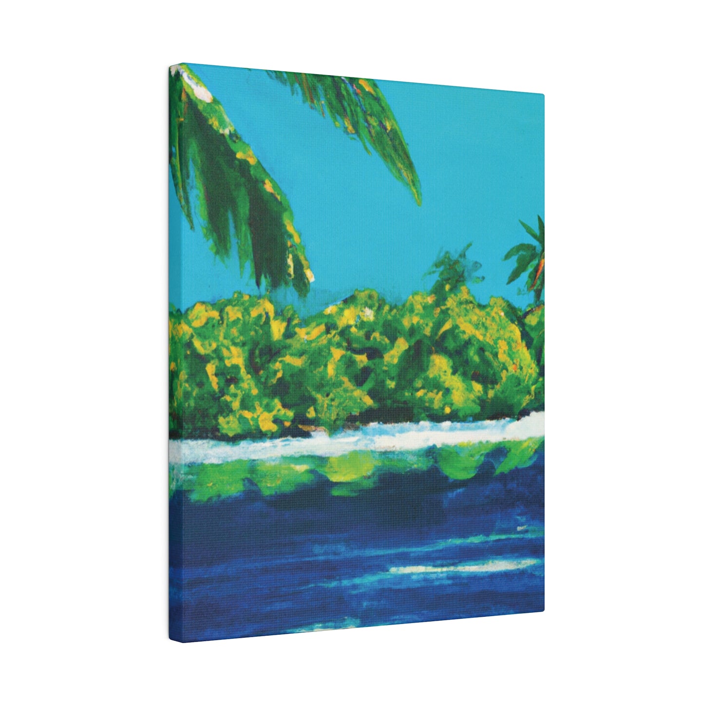 2473X - Bahamas Ocean Painting Print | Bahamas | Ocean | Beach | Poster | Home Decor | Wall Art | Canvas