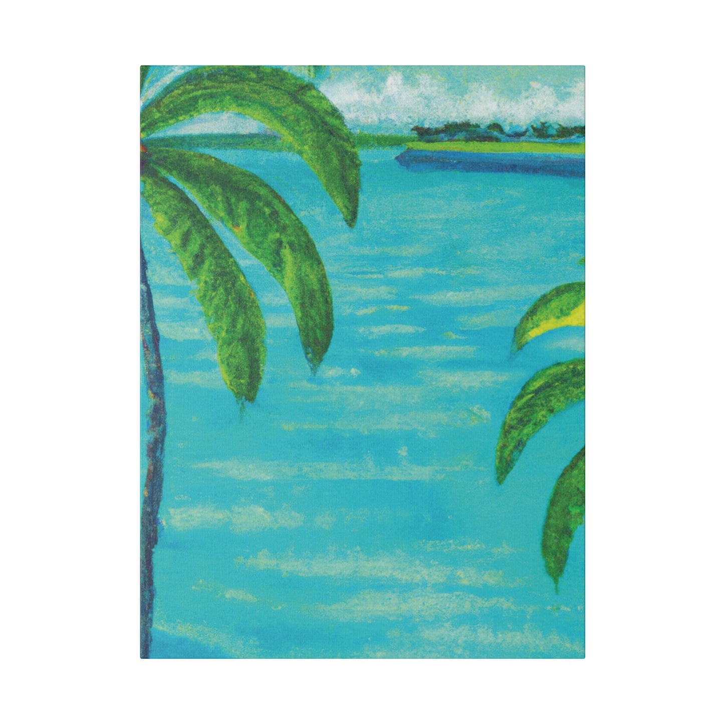 3184O - Bahamas Ocean Painting Print | Bahamas | Ocean | Beach | Poster | Home Decor | Wall Art | Canvas