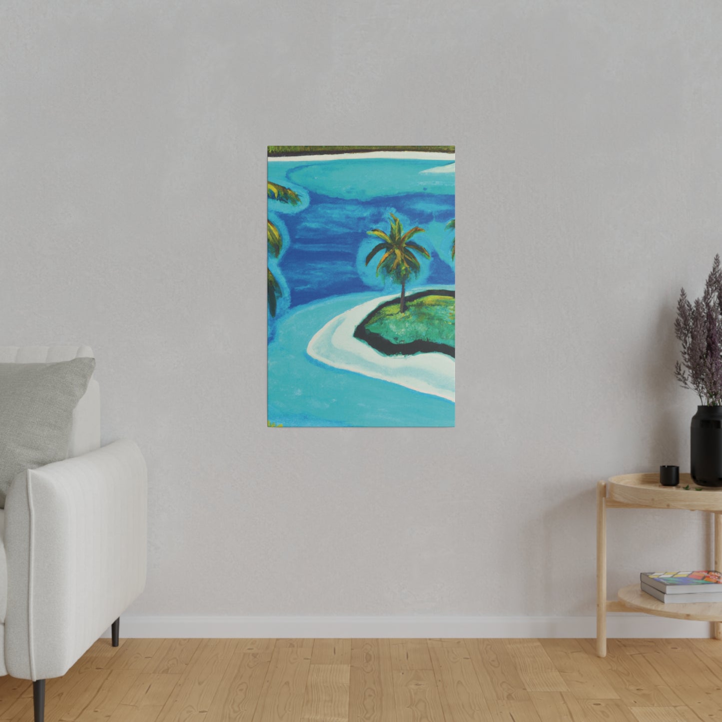 4265U - Bahamas Ocean Painting Print | Bahamas | Ocean | Beach | Poster | Home Decor | Wall Art | Canvas