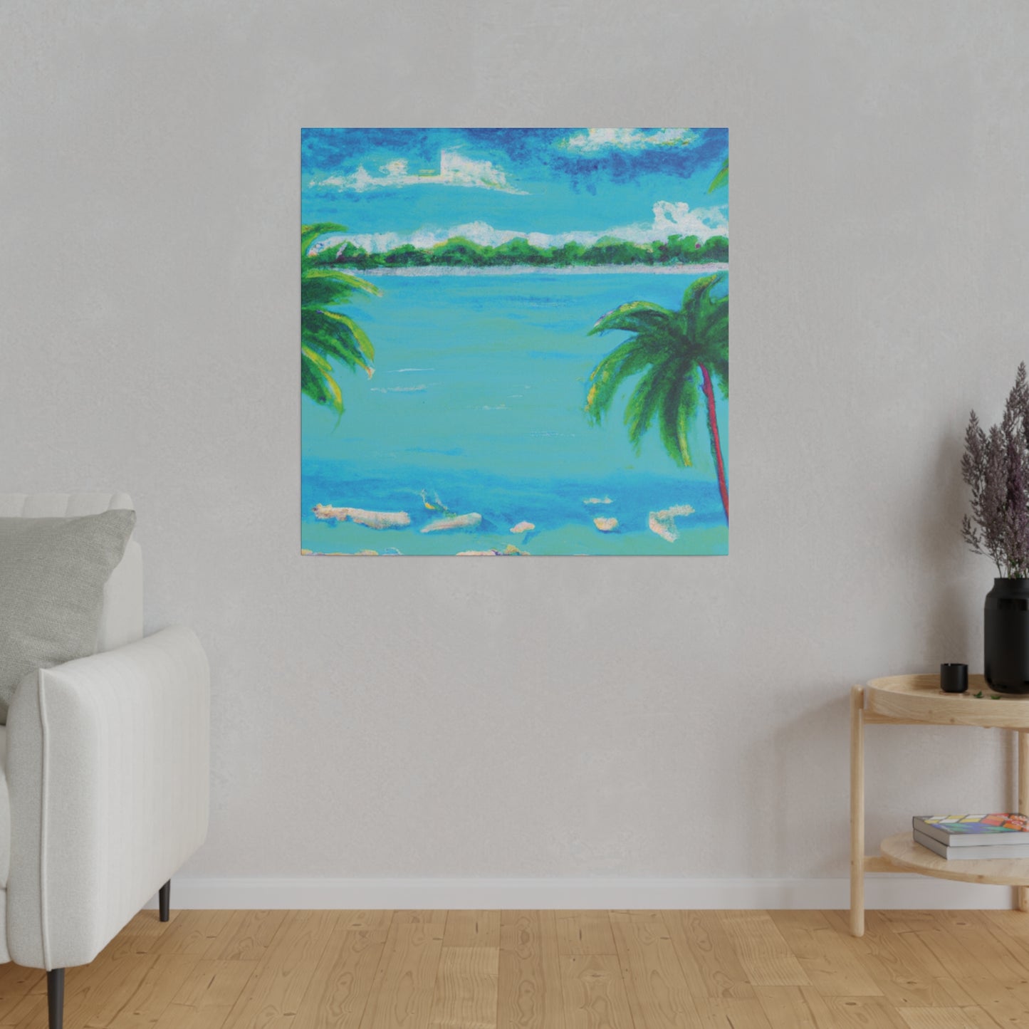 9293Y - Bahamas Ocean Painting Print | Bahamas | Ocean | Beach | Poster | Home Decor | Wall Art | Canvas