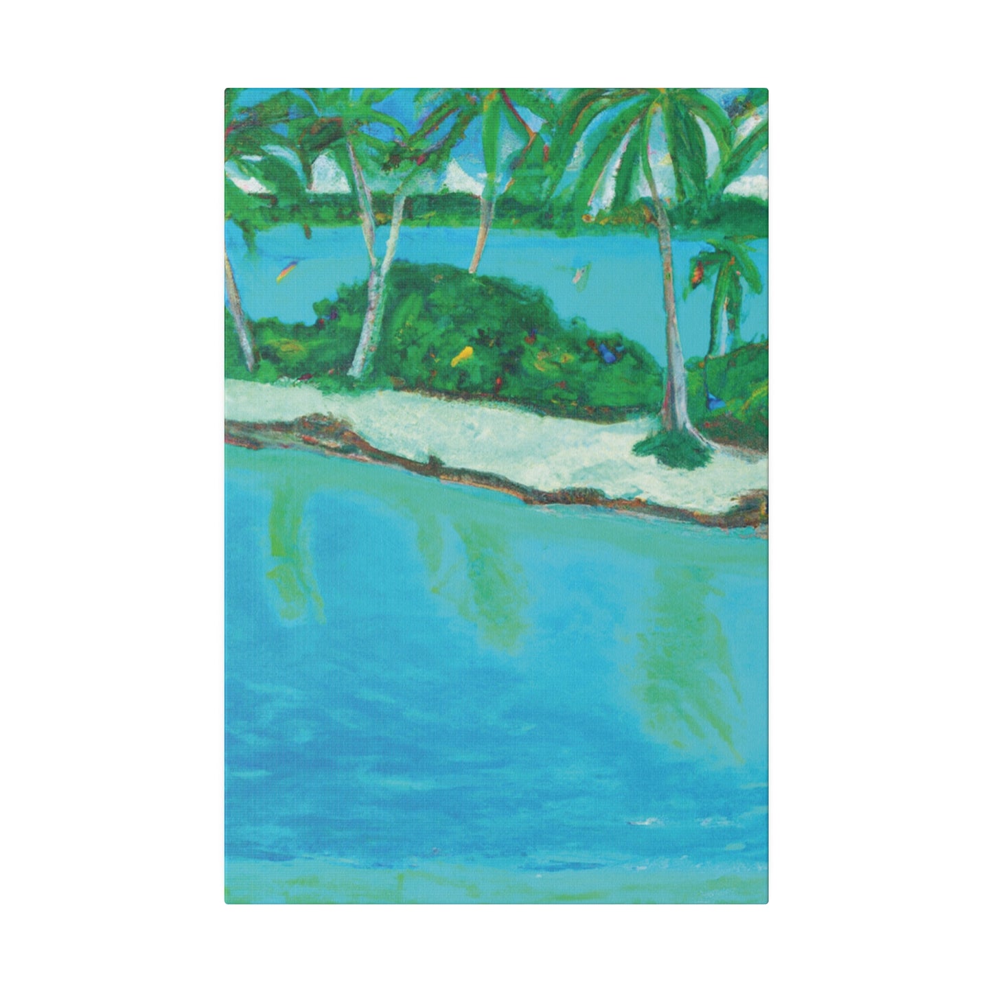 9621A - Bahamas Ocean Painting Print | Bahamas | Ocean | Beach | Poster | Home Decor | Wall Art | Canvas