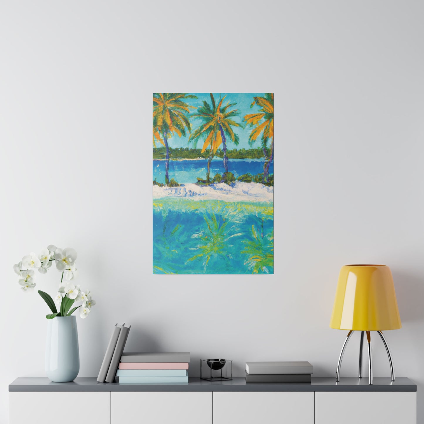 2367X - Bahamas Ocean Painting Print | Bahamas | Ocean | Beach | Poster | Home Decor | Wall Art | Canvas