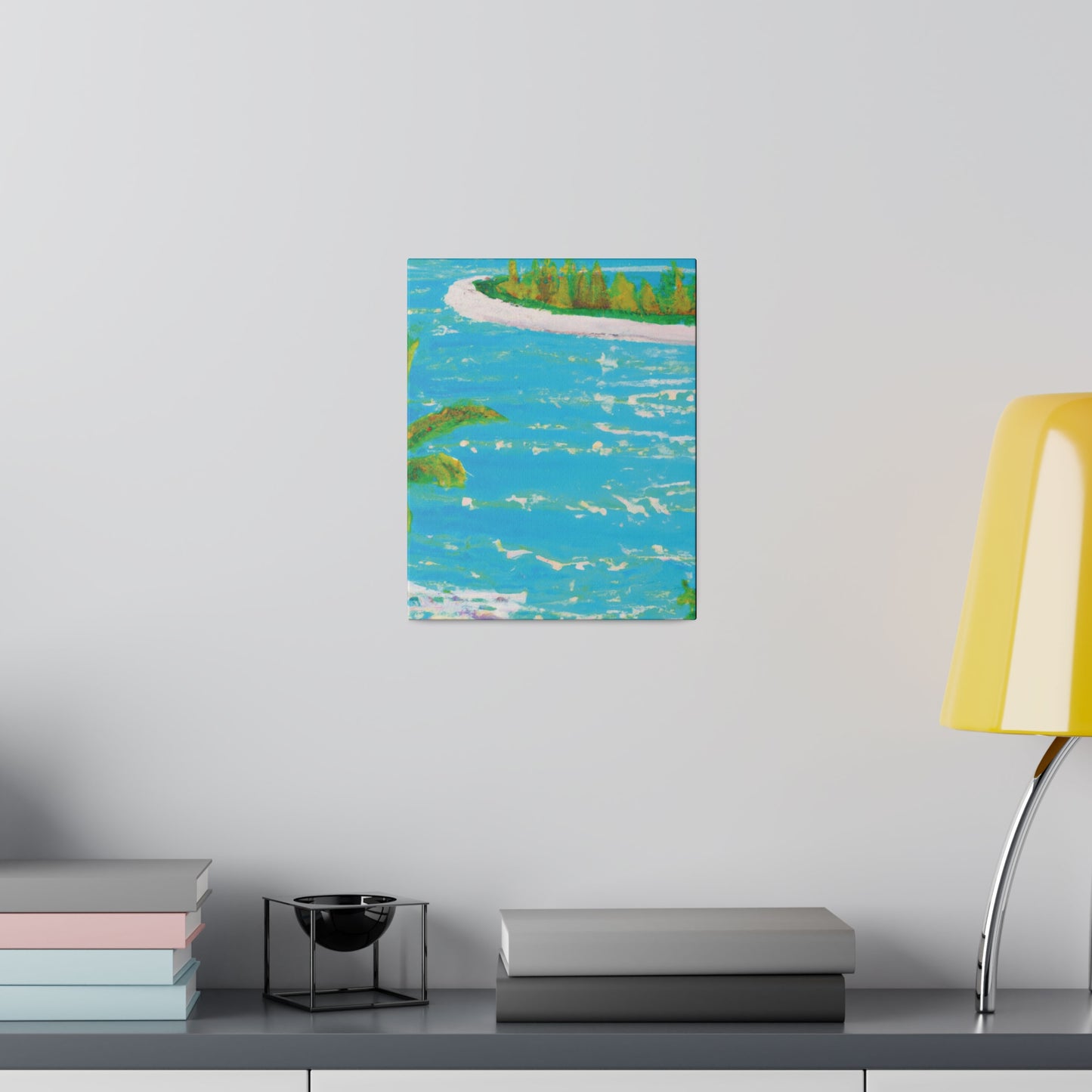 9555G - Bahamas Ocean Painting Print | Bahamas | Ocean | Beach | Poster | Home Decor | Wall Art | Canvas