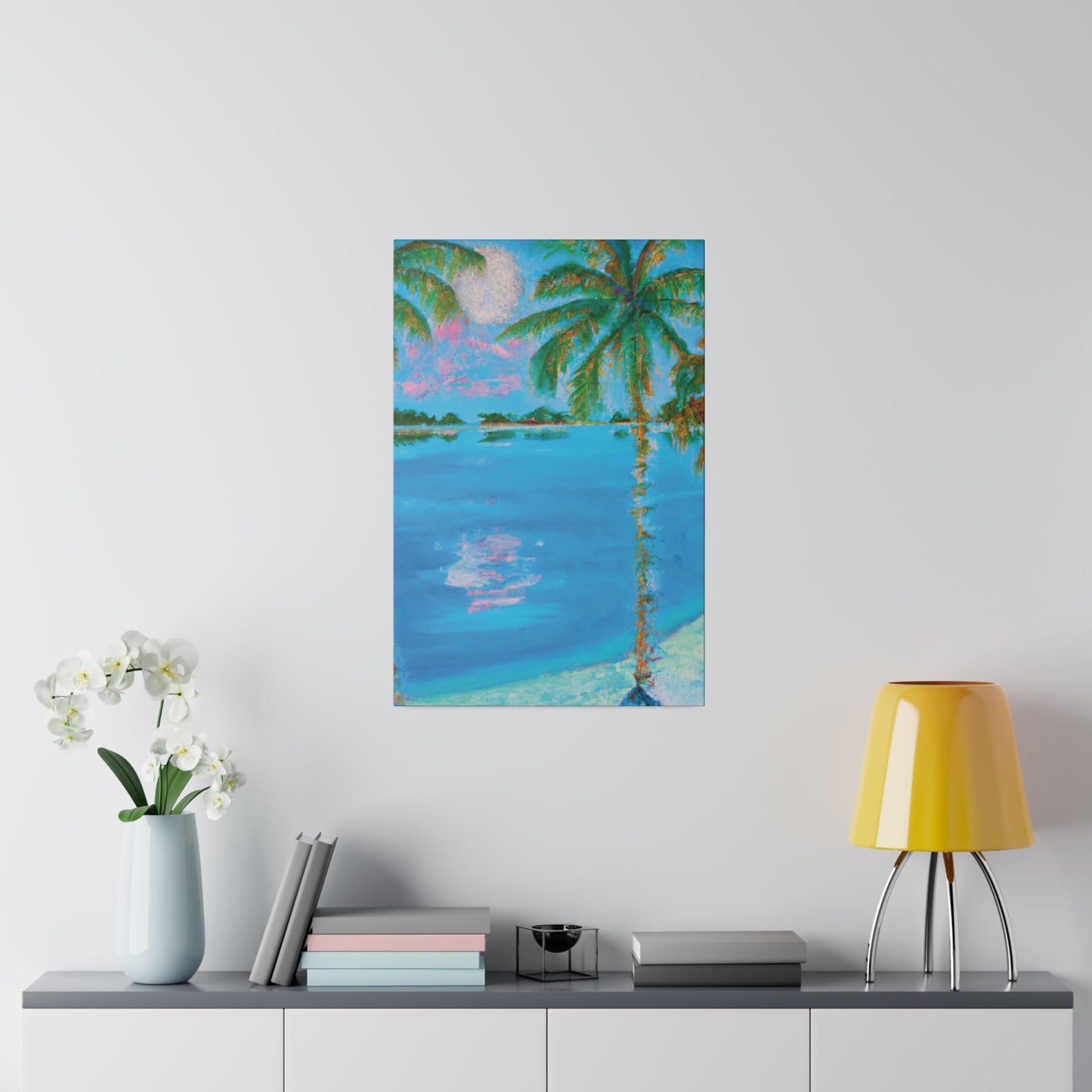 7853V - Bahamas Ocean Painting Print | Bahamas | Ocean | Beach | Poster | Home Decor | Wall Art | Canvas