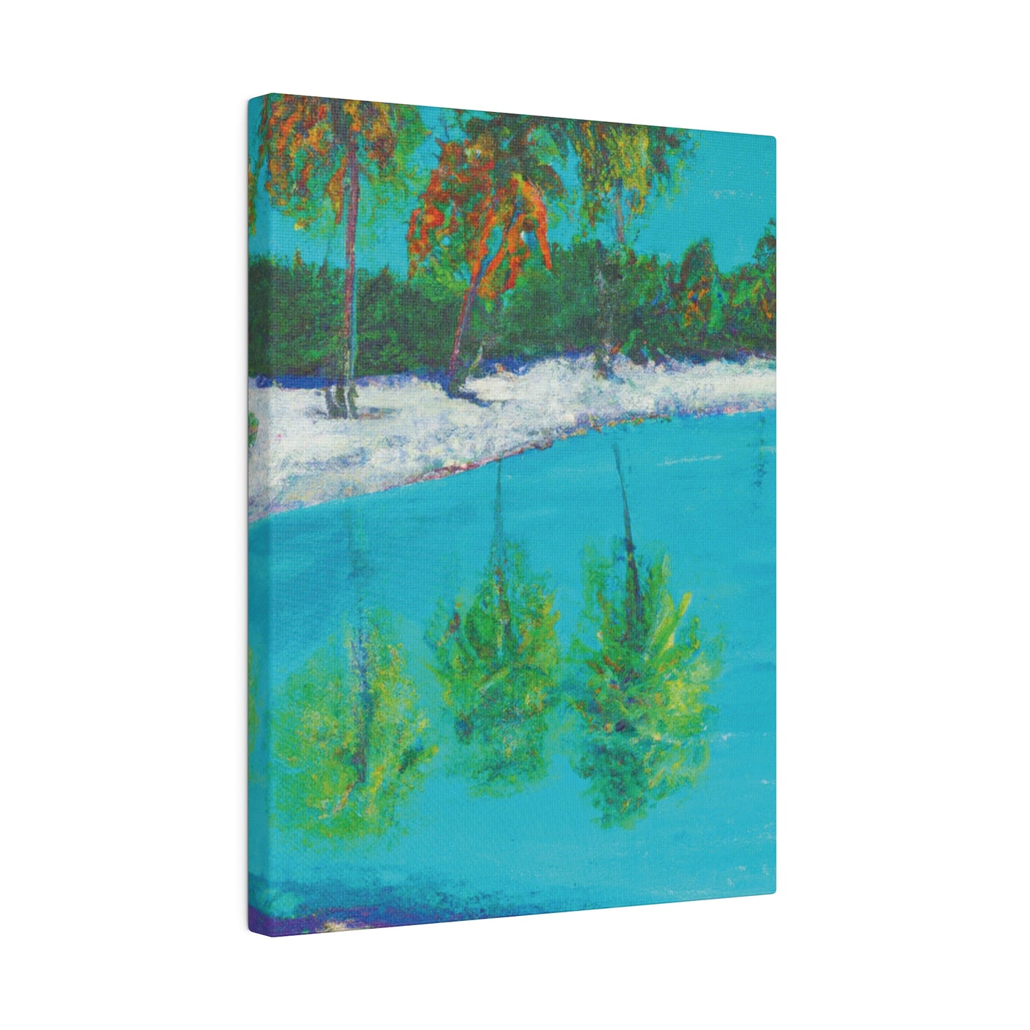 8297H - Bahamas Ocean Painting Print | Bahamas | Ocean | Beach | Poster | Home Decor | Wall Art | Canvas