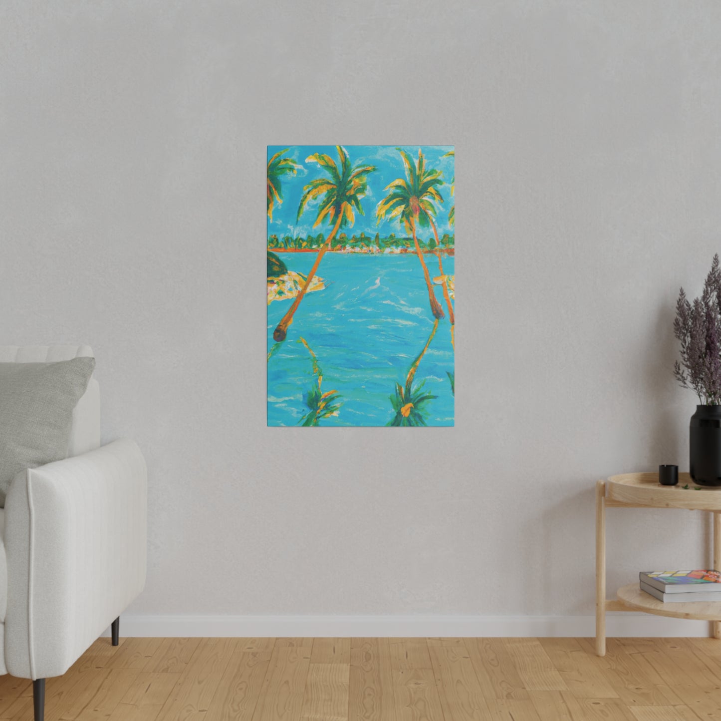 4338G - Bahamas Ocean Painting Print | Bahamas | Ocean | Beach | Poster | Home Decor | Wall Art | Canvas