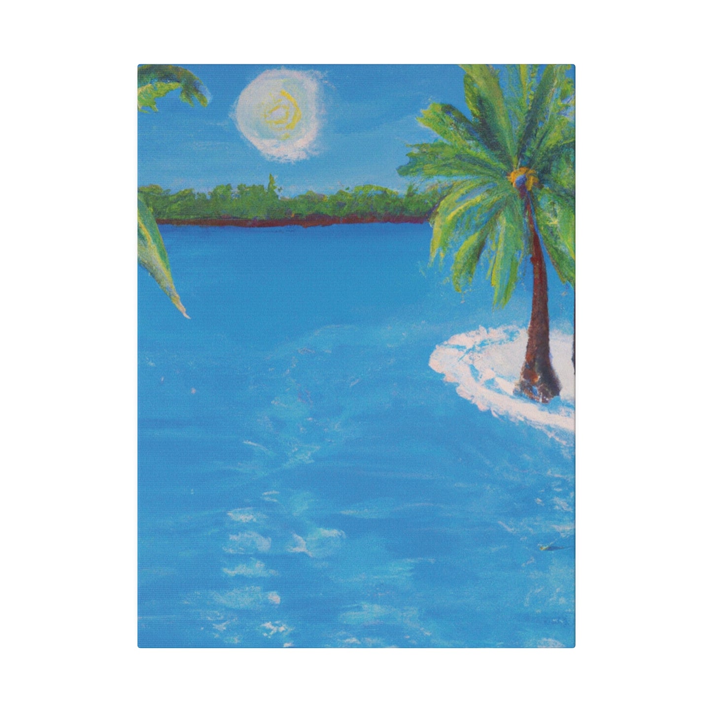 5156X - Bahamas Ocean Painting Print | Bahamas | Ocean | Beach | Poster | Home Decor | Wall Art | Canvas