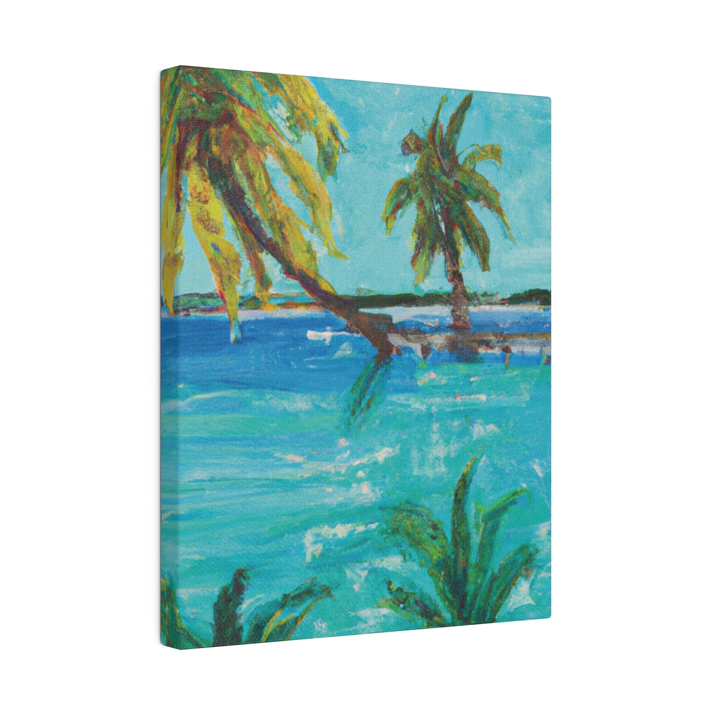 3256T - Bahamas Ocean Painting Print | Bahamas | Ocean | Beach | Poster | Home Decor | Wall Art | Canvas