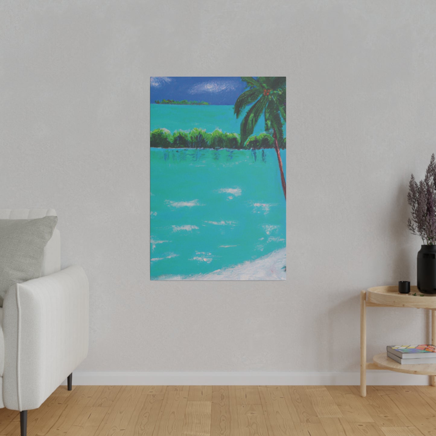 9108Q - Bahamas Ocean Painting Print | Bahamas | Ocean | Beach | Poster | Home Decor | Wall Art | Canvas