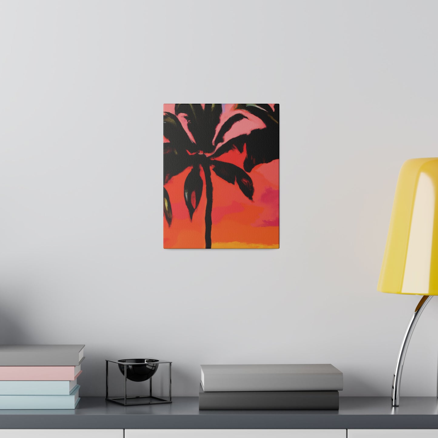 8093Z - Miami Beach Sunset Painting Print | Miami | Beach | Sunset | Poster | Home Decor | Wall Art | Canvas