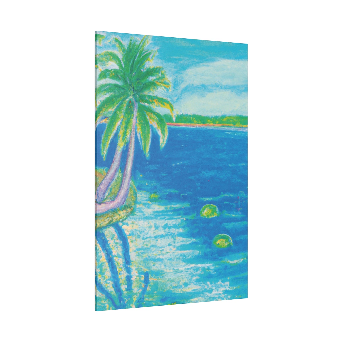 5683A - Bahamas Ocean Painting Print | Bahamas | Ocean | Beach | Poster | Home Decor | Wall Art | Canvas