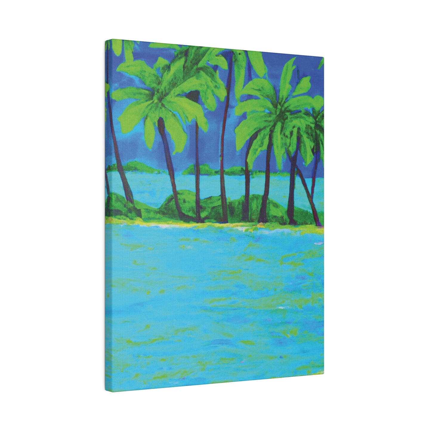 3148Z - Bahamas Ocean Painting Print | Bahamas | Ocean | Beach | Poster | Home Decor | Wall Art | Canvas