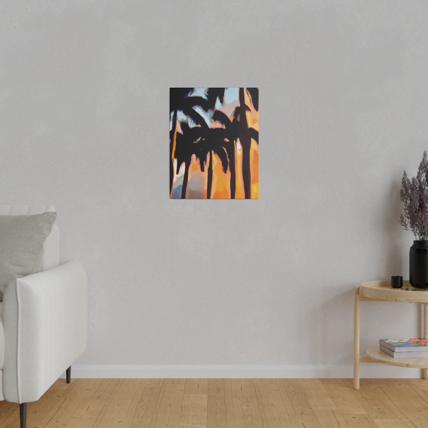 5642H - Miami Beach Sunset Painting Print | Miami | Beach | Sunset | Poster | Home Decor | Wall Art | Canvas