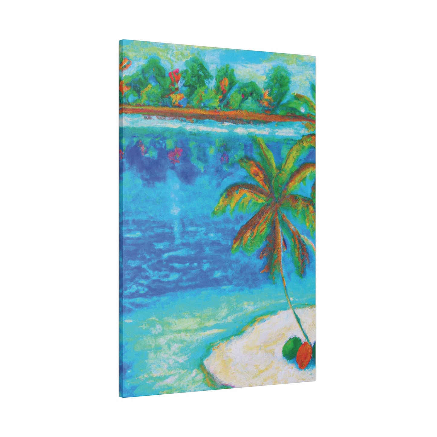 8252T - Bahamas Ocean Painting Print | Bahamas | Ocean | Beach | Poster | Home Decor | Wall Art | Canvas