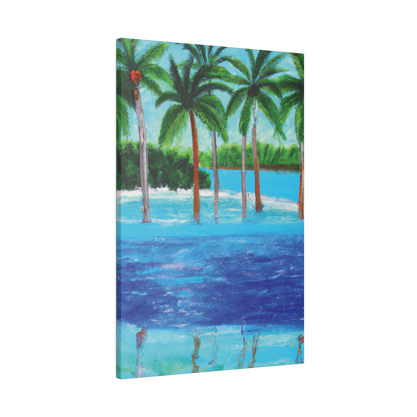 4563X - Bahamas Ocean Painting Print | Bahamas | Ocean | Beach | Poster | Home Decor | Wall Art | Canvas