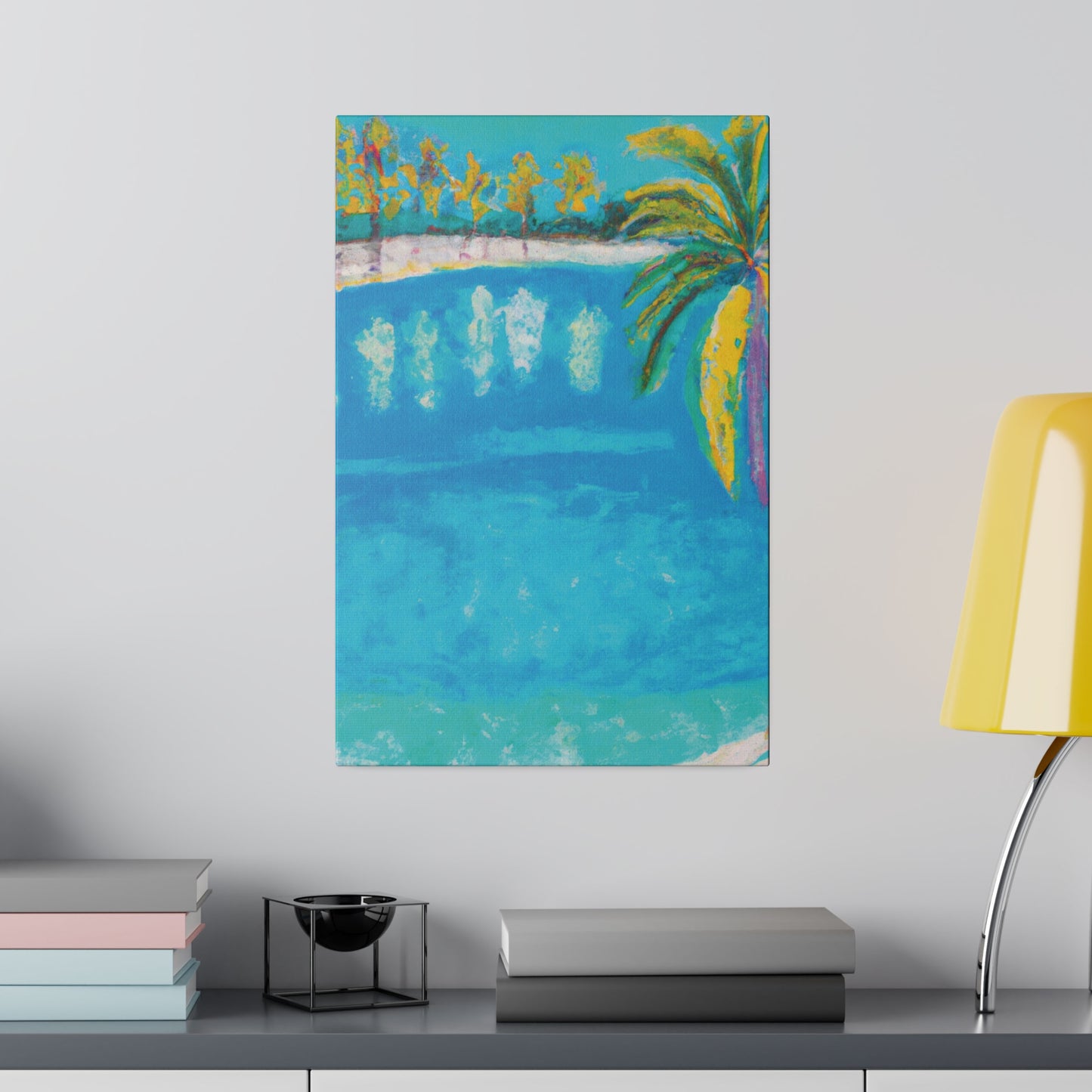 2193F - Bahamas Ocean Painting Print | Bahamas | Ocean | Beach | Poster | Home Decor | Wall Art | Canvas