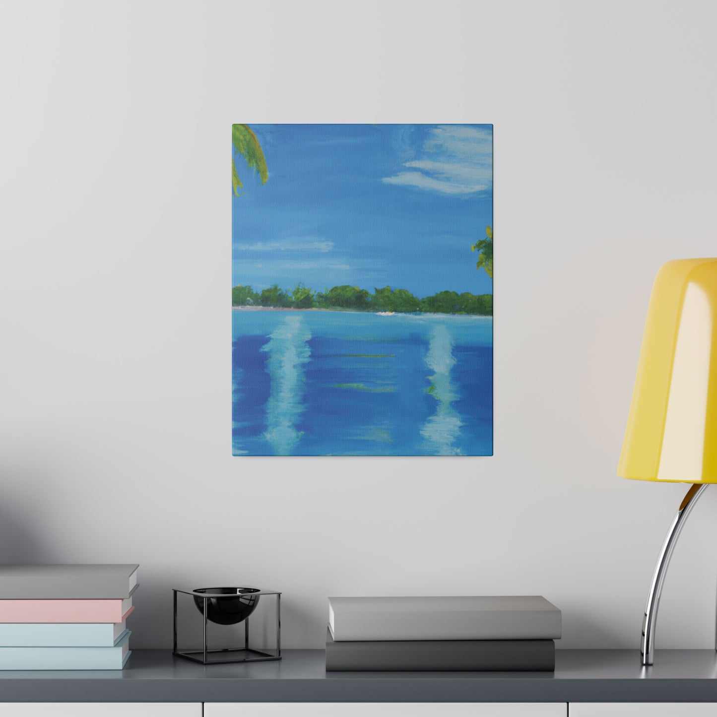 6876O - Bahamas Ocean Painting Print | Bahamas | Ocean | Beach | Poster | Home Decor | Wall Art | Canvas