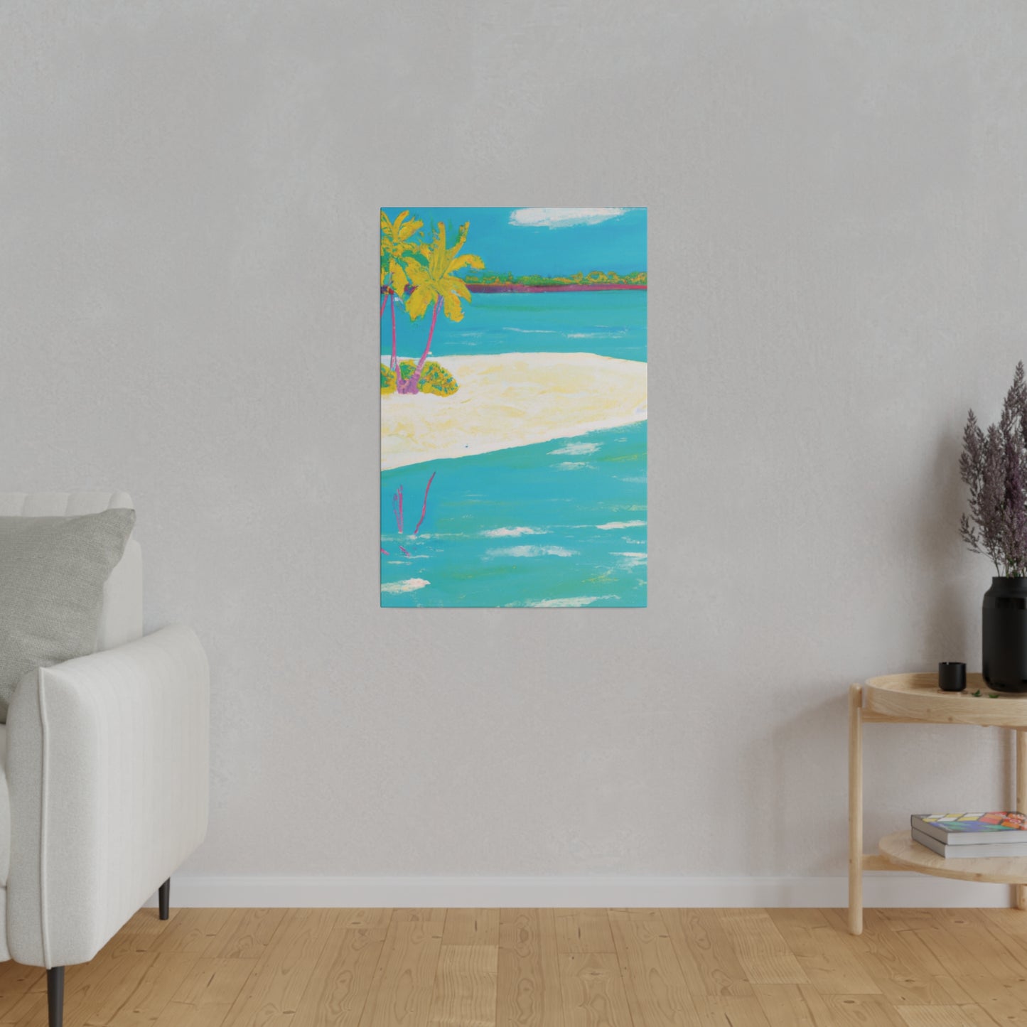 6308B - Bahamas Ocean Painting Print | Bahamas | Ocean | Beach | Poster | Home Decor | Wall Art | Canvas