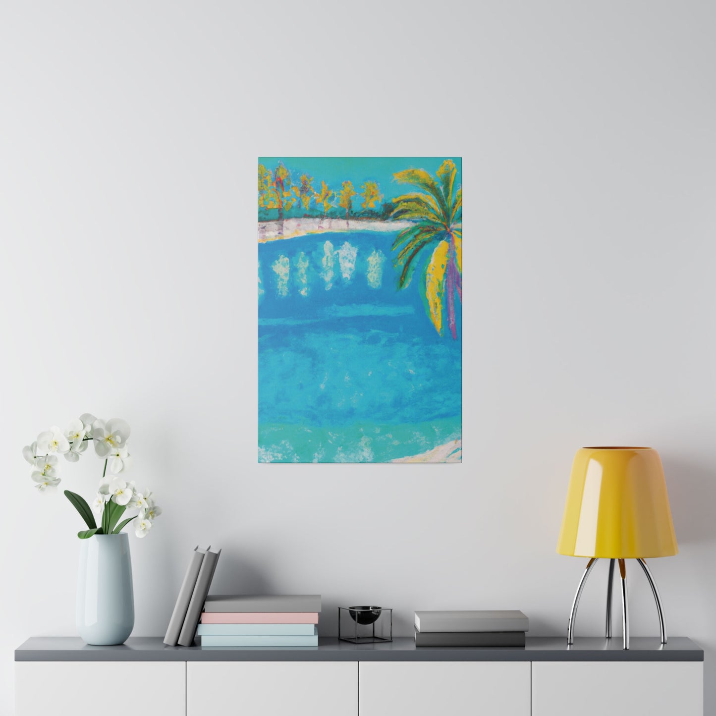 2193F - Bahamas Ocean Painting Print | Bahamas | Ocean | Beach | Poster | Home Decor | Wall Art | Canvas