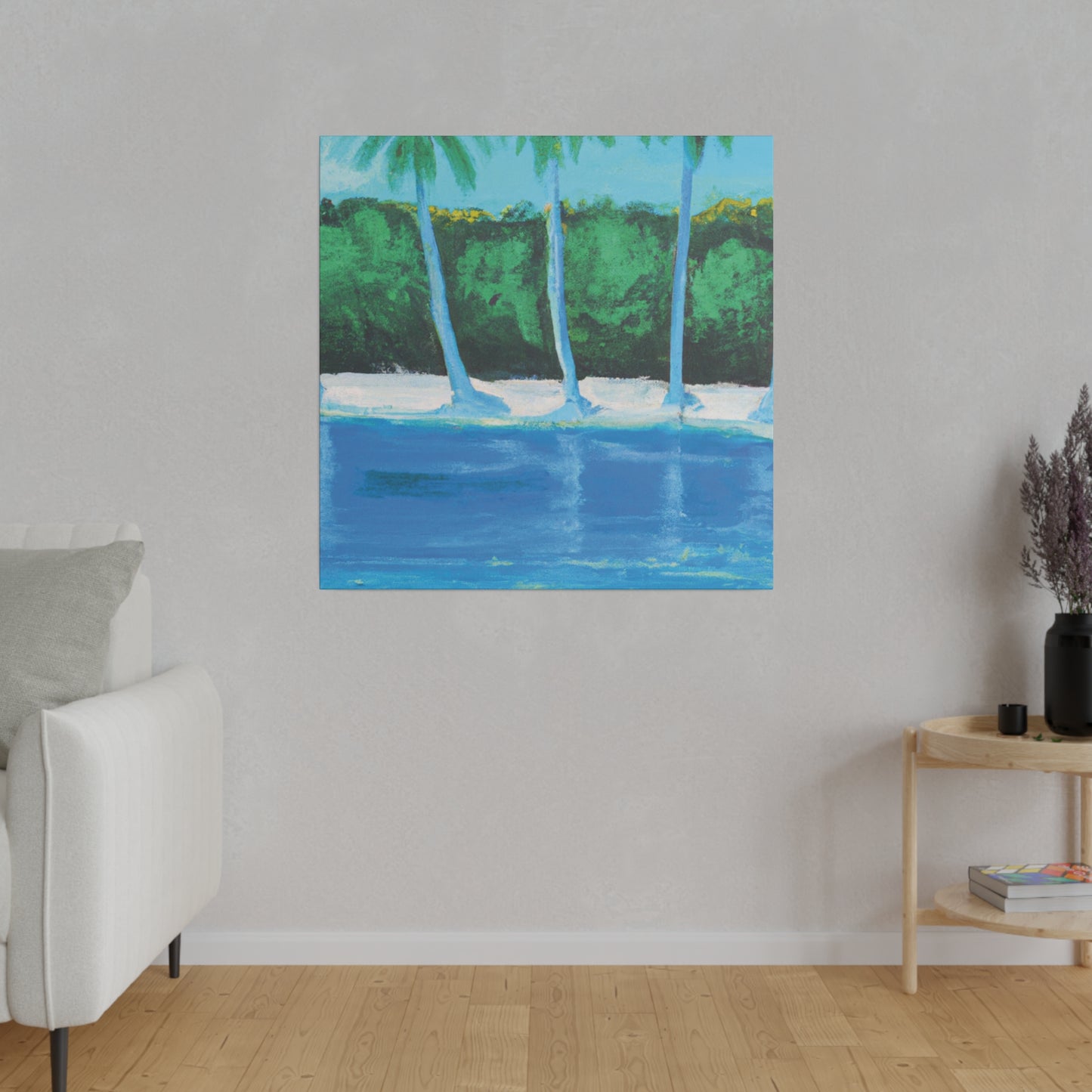 5467L - Bahamas Ocean Painting Print | Bahamas | Ocean | Beach | Poster | Home Decor | Wall Art | Canvas