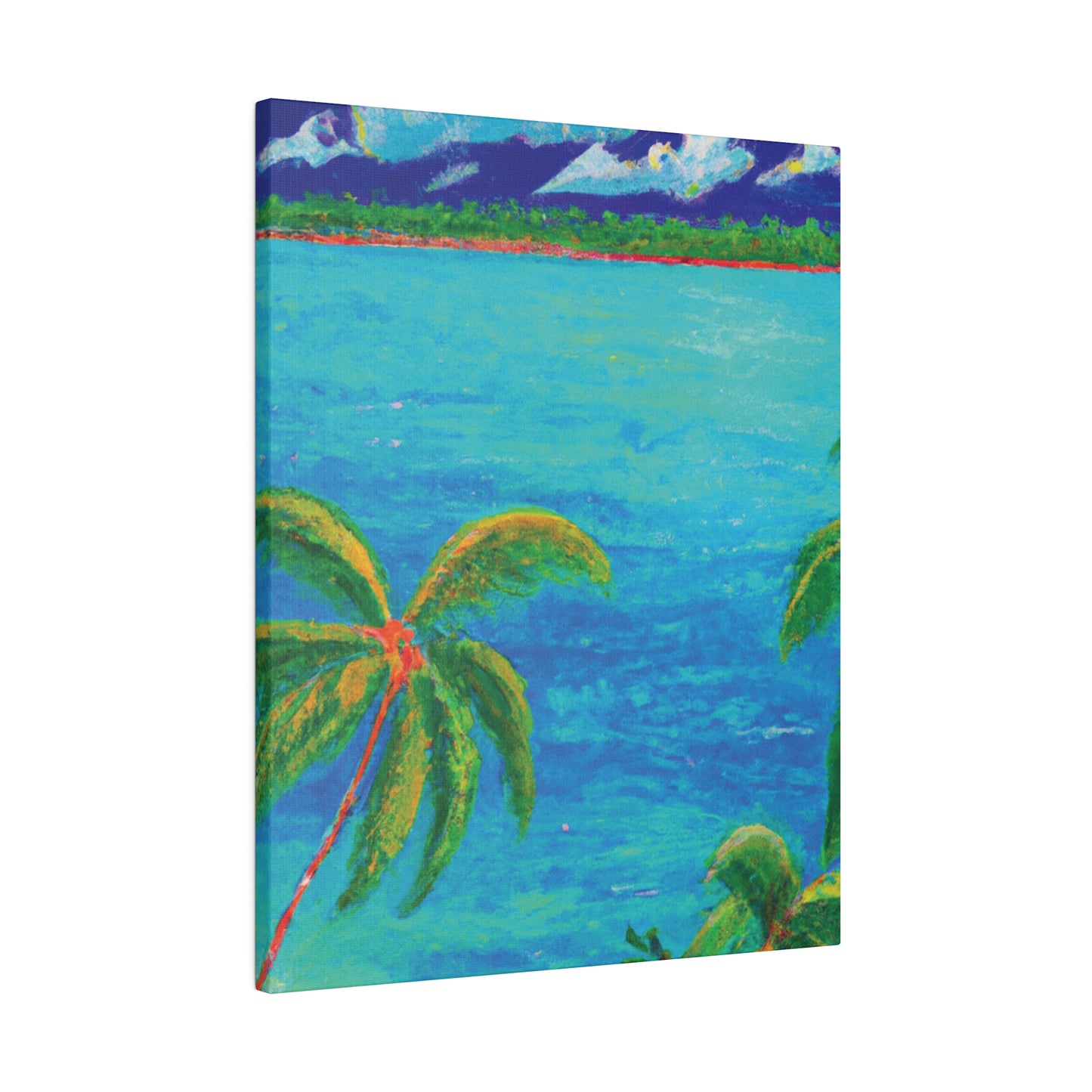 5654U - Bahamas Ocean Painting Print | Bahamas | Ocean | Beach | Poster | Home Decor | Wall Art | Canvas