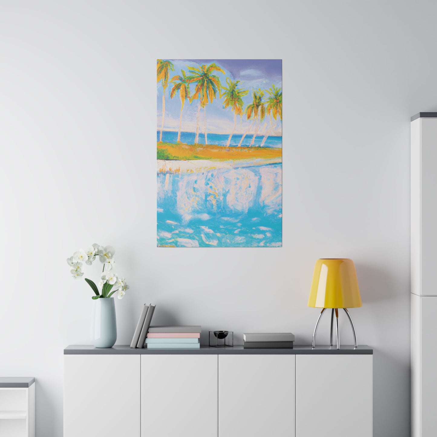 4904O - Bahamas Ocean Painting Print | Bahamas | Ocean | Beach | Poster | Home Decor | Wall Art | Canvas