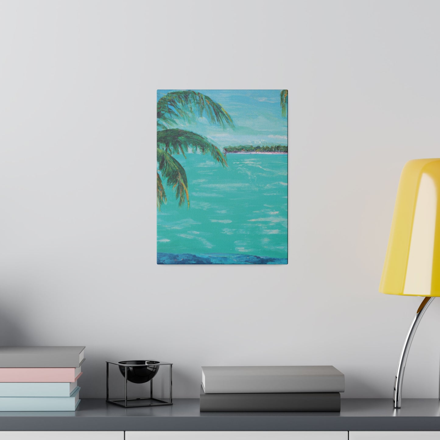 362P - Bahamas Ocean Painting Print | Bahamas | Ocean | Beach | Poster | Home Decor | Wall Art | Canvas