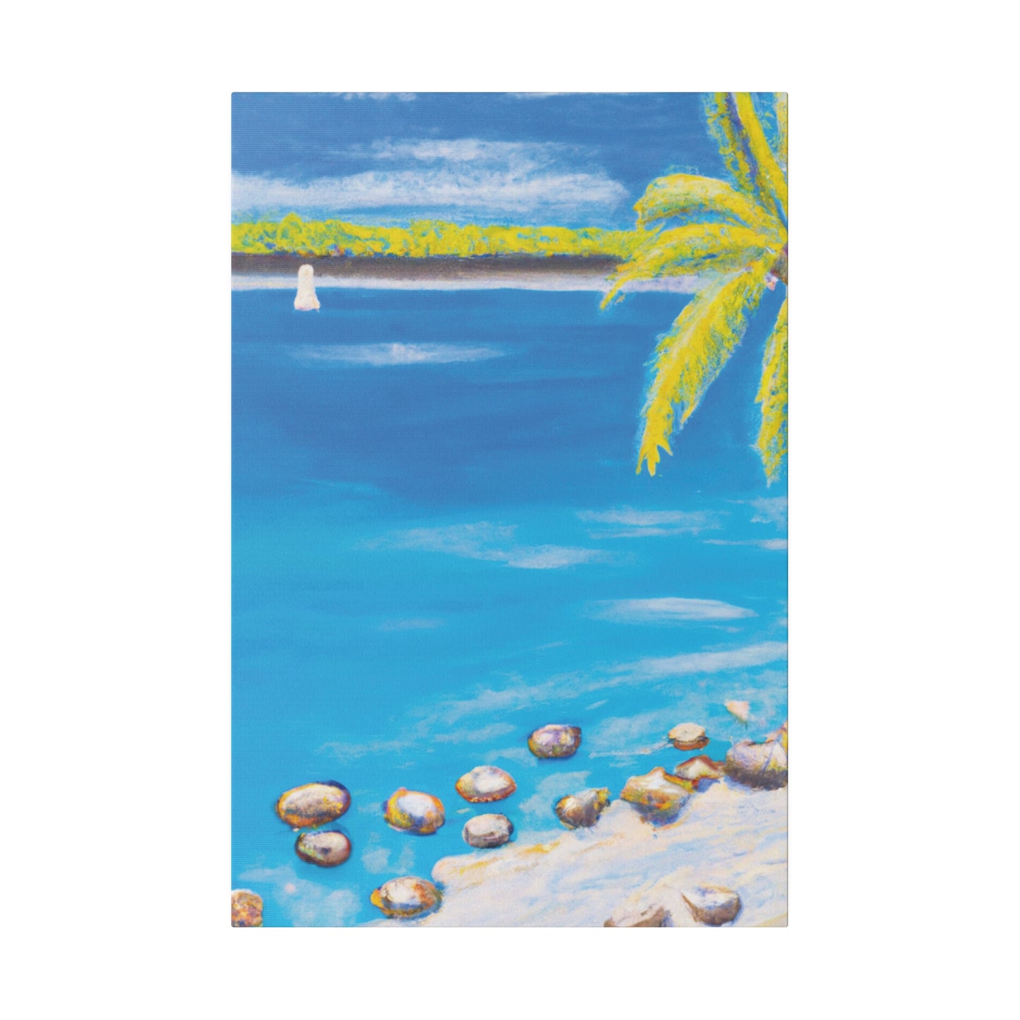 8593F - Bahamas Ocean Painting Print | Bahamas | Ocean | Beach | Poster | Home Decor | Wall Art | Canvas