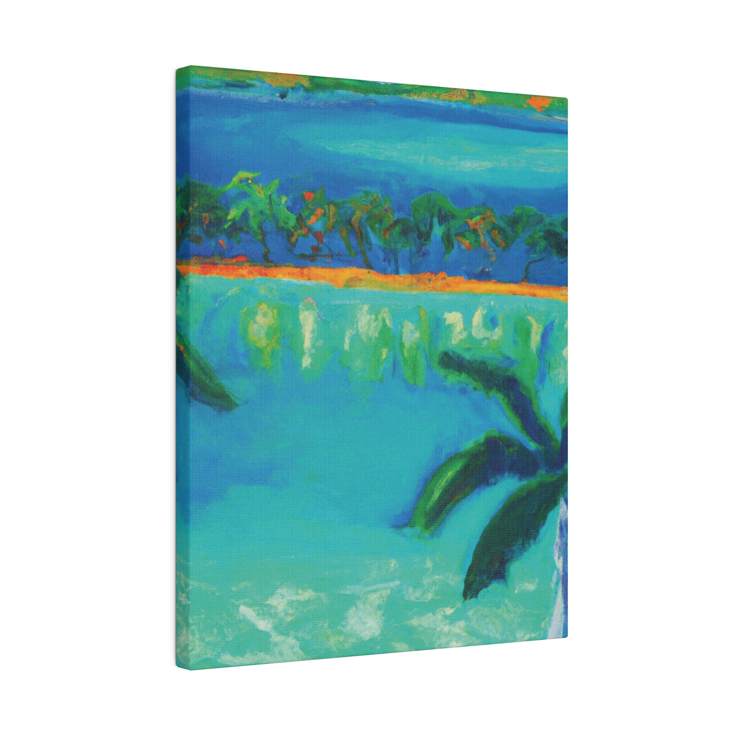 3784F - Bahamas Ocean Painting Print | Bahamas | Ocean | Beach | Poster | Home Decor | Wall Art | Canvas