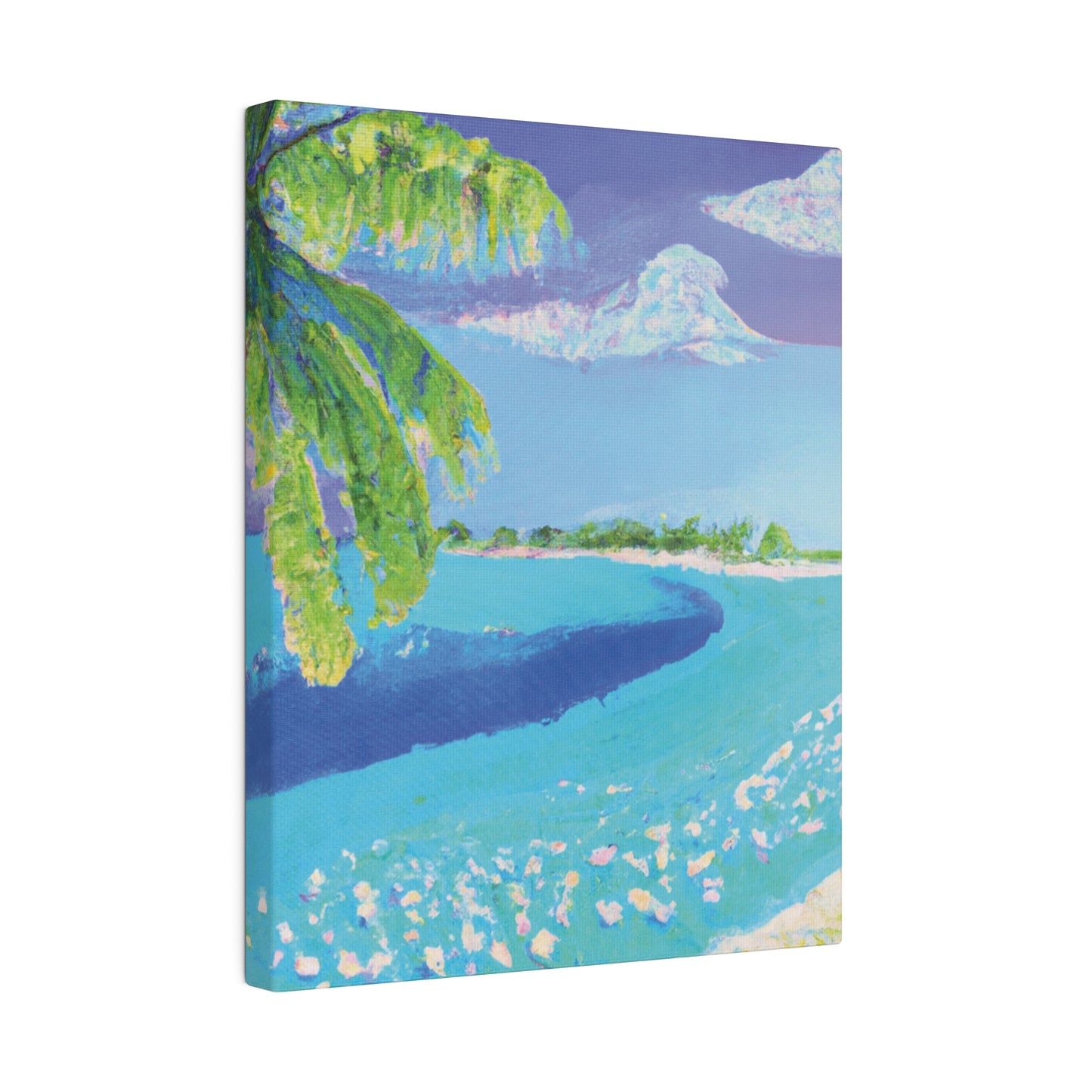 9792F - Bahamas Ocean Painting Print | Bahamas | Ocean | Beach | Poster | Home Decor | Wall Art | Canvas