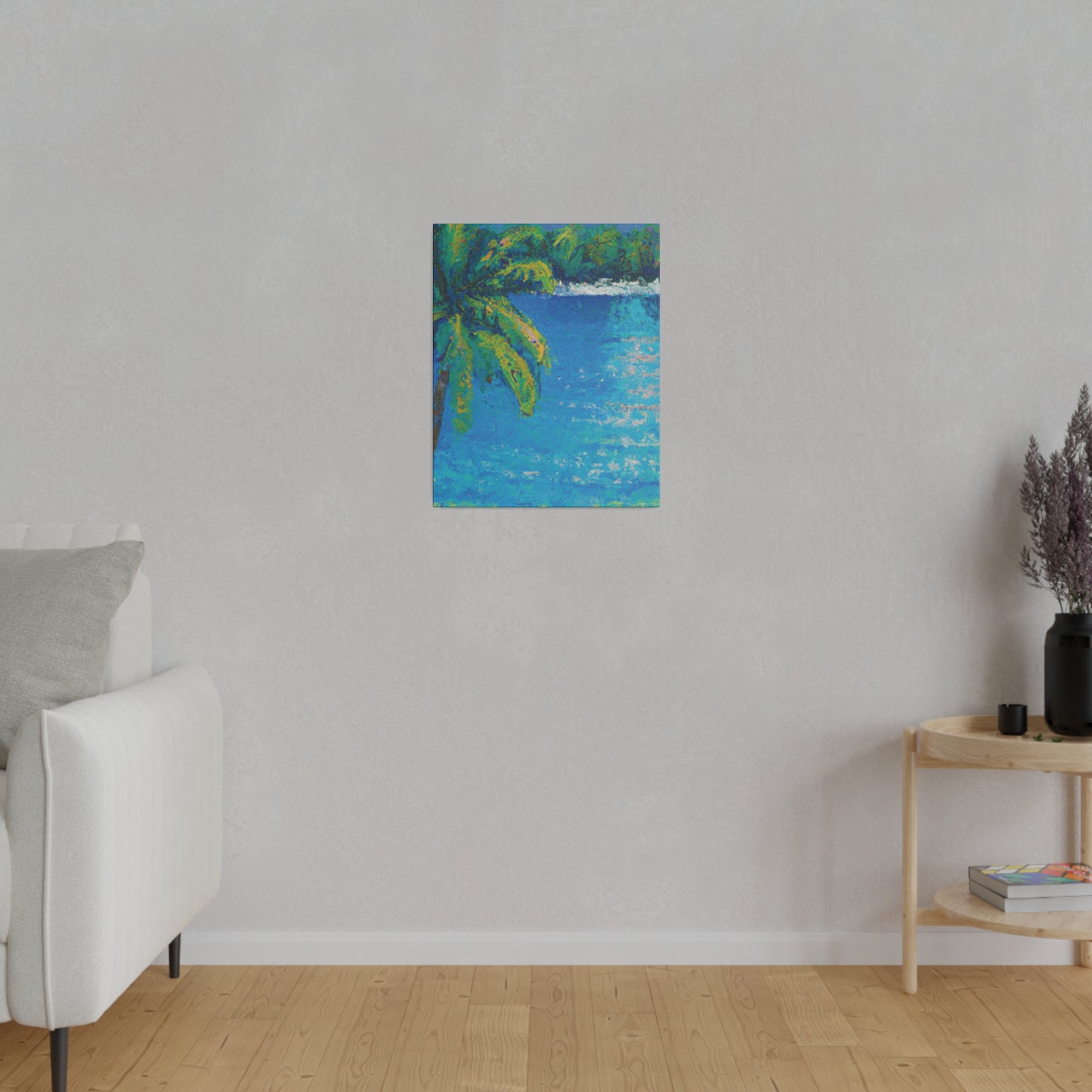 4645A - Bahamas Ocean Painting Print | Bahamas | Ocean | Beach | Poster | Home Decor | Wall Art | Canvas