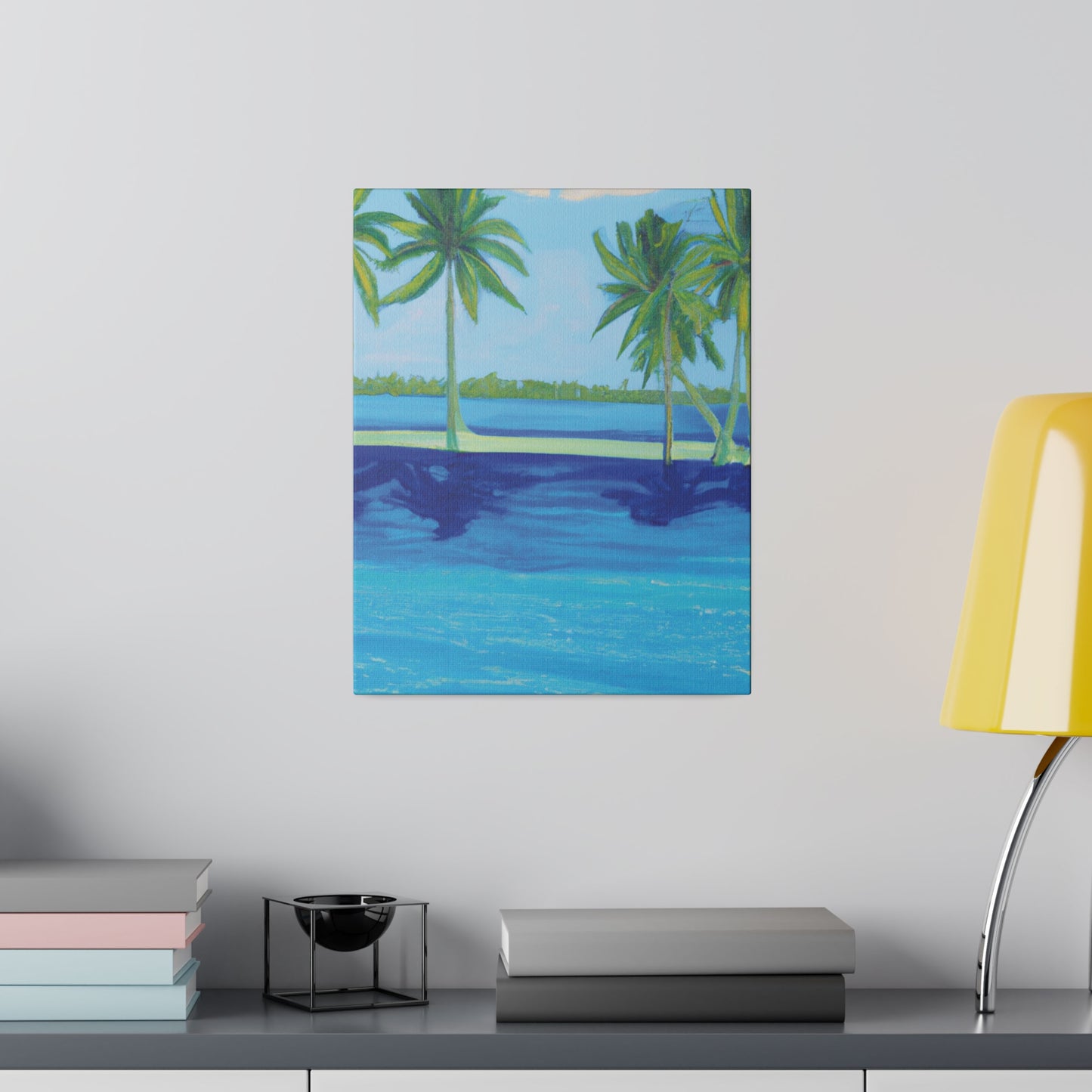 9589F - Bahamas Ocean Painting Print | Bahamas | Ocean | Beach | Poster | Home Decor | Wall Art | Canvas