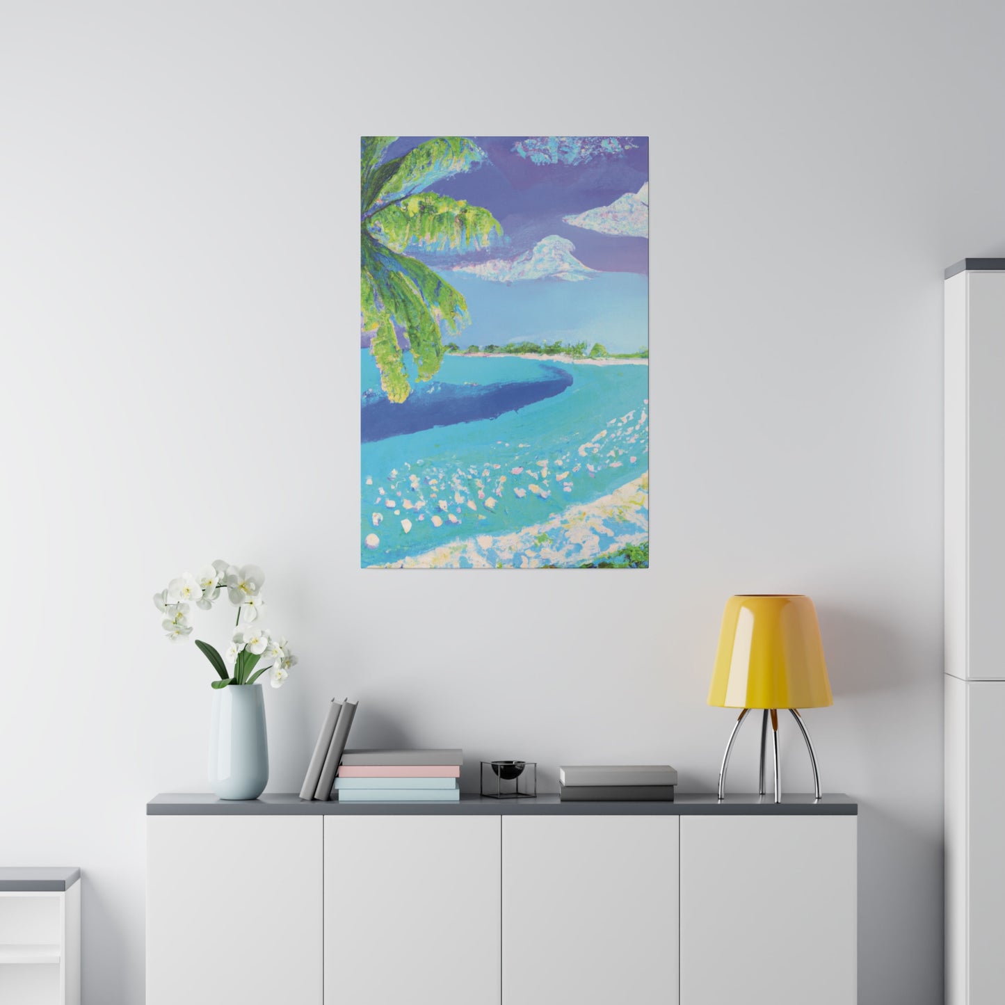 9792F - Bahamas Ocean Painting Print | Bahamas | Ocean | Beach | Poster | Home Decor | Wall Art | Canvas