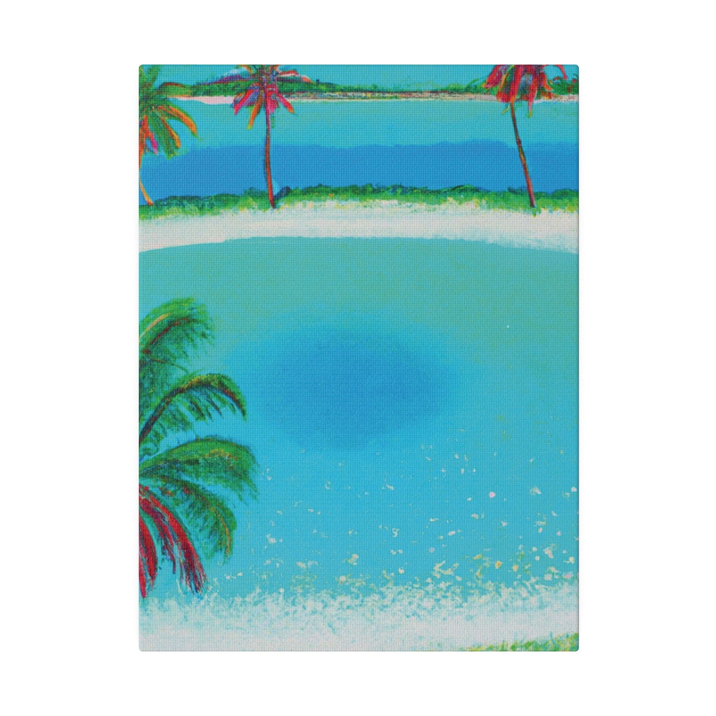 2198G - Bahamas Ocean Painting Print | Bahamas | Ocean | Beach | Poster | Home Decor | Wall Art | Canvas