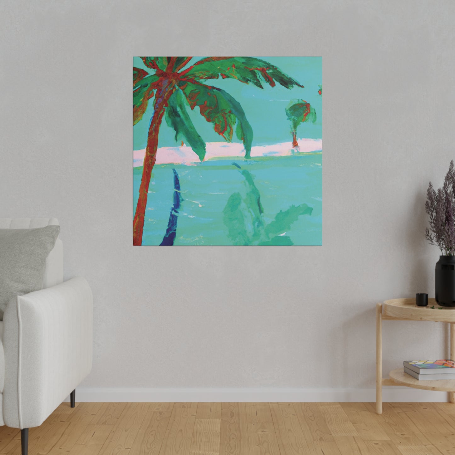 5246Z - Bahamas Ocean Painting Print | Bahamas | Ocean | Beach | Poster | Home Decor | Wall Art | Canvas