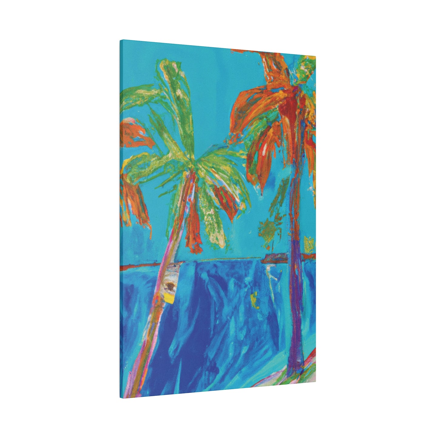 7834J - Bahamas Ocean Painting Print | Bahamas | Ocean | Beach | Poster | Home Decor | Wall Art | Canvas