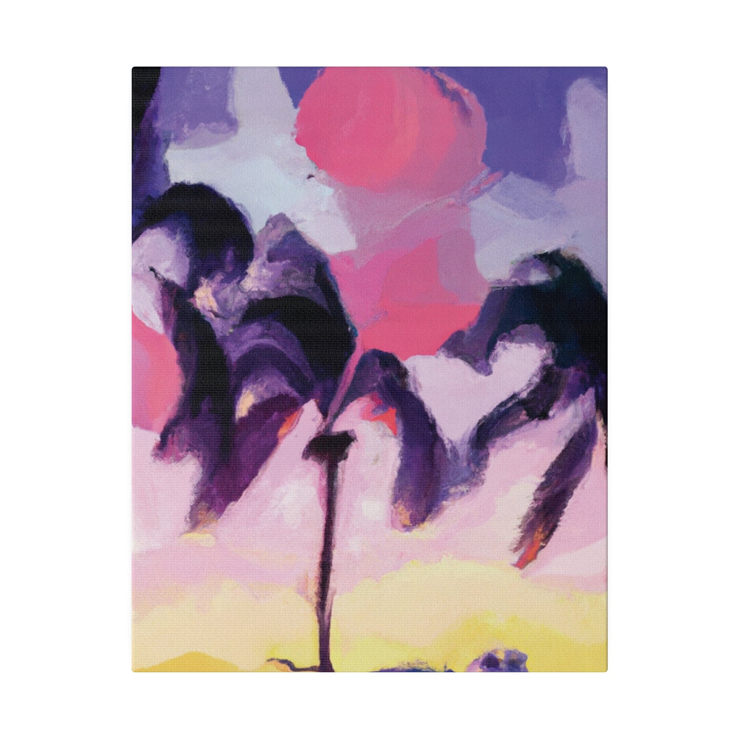 8189L - Miami Beach Sunset Painting Print | Miami | Beach | Sunset | Poster | Home Decor | Wall Art | Canvas