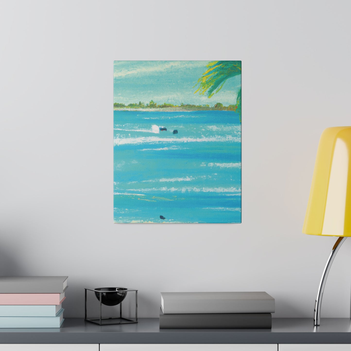 4282E - Bahamas Ocean Painting Print | Bahamas | Ocean | Beach | Poster | Home Decor | Wall Art | Canvas