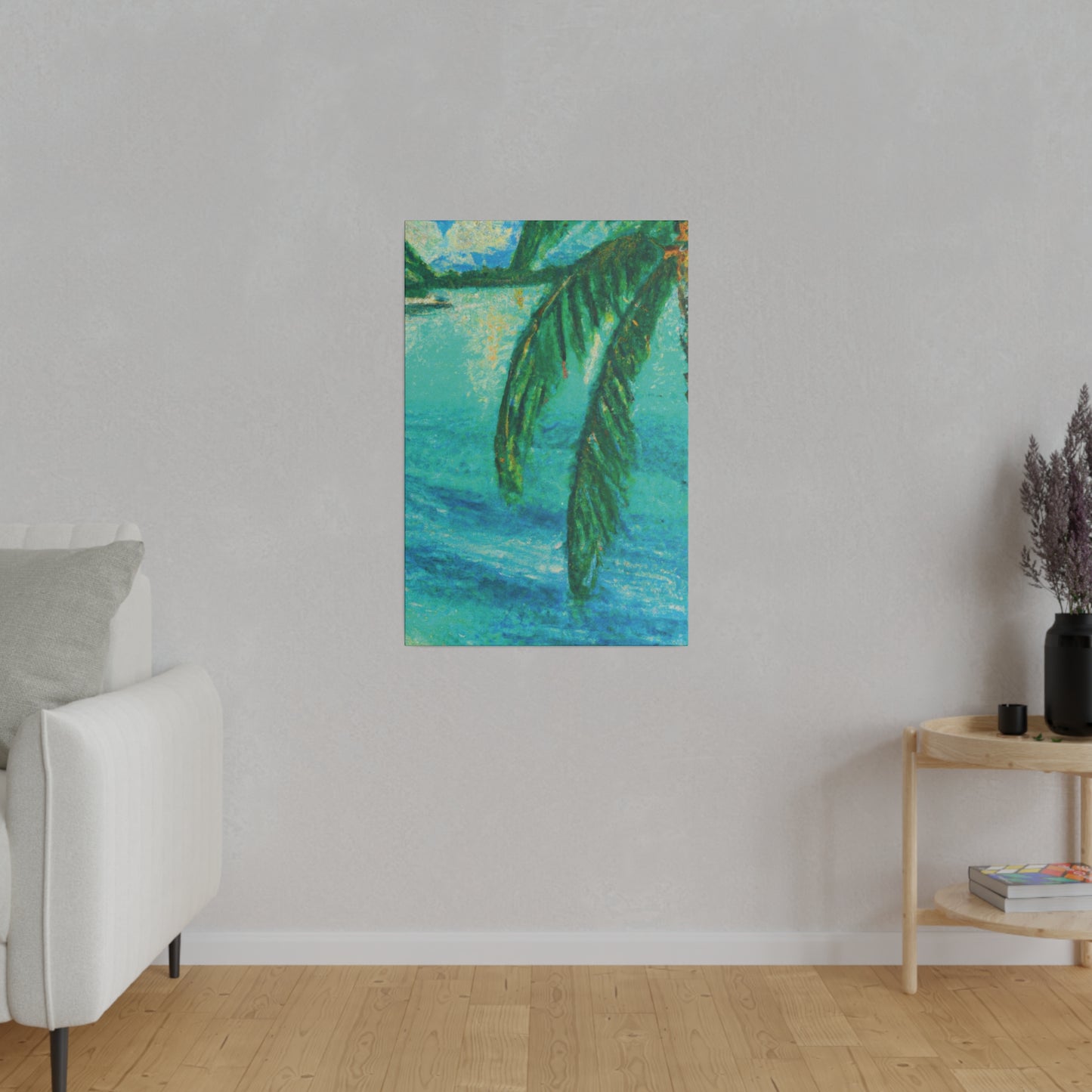 7714W - Bahamas Ocean Painting Print | Bahamas | Ocean | Beach | Poster | Home Decor | Wall Art | Canvas