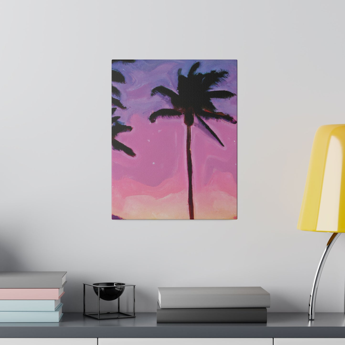 7801Y - Miami Beach Sunset Painting Print | Miami | Beach | Sunset | Poster | Home Decor | Wall Art | Canvas