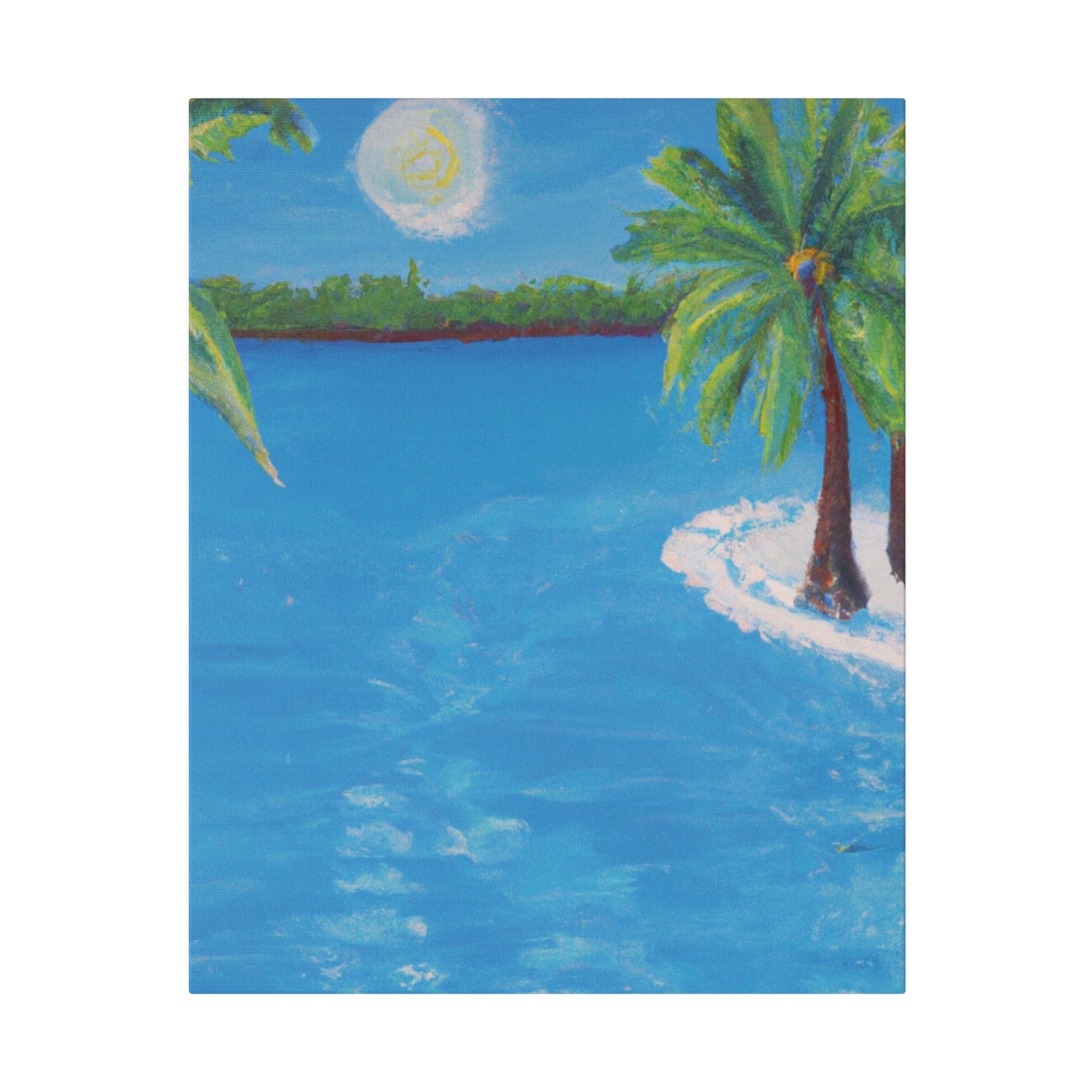 5156X - Bahamas Ocean Painting Print | Bahamas | Ocean | Beach | Poster | Home Decor | Wall Art | Canvas