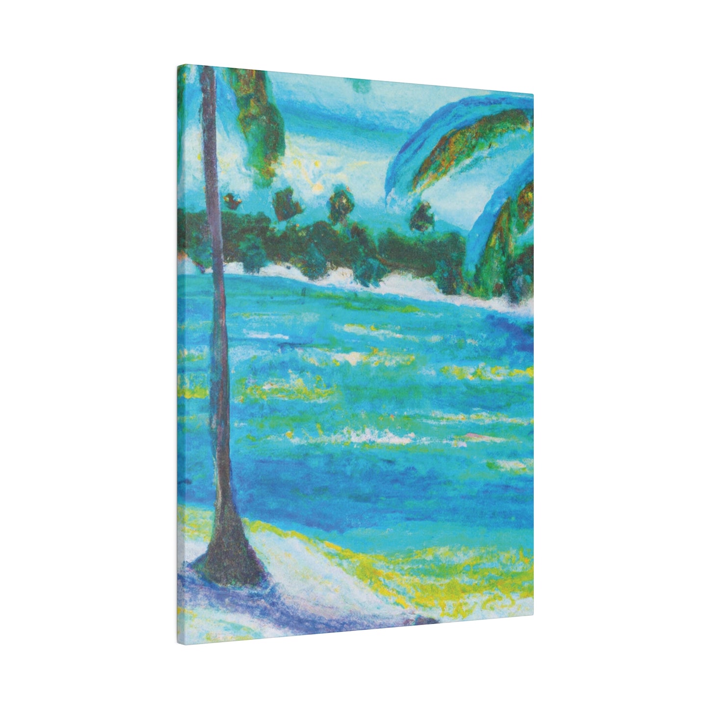 5874R - Bahamas Ocean Painting Print | Bahamas | Ocean | Beach | Poster | Home Decor | Wall Art | Canvas