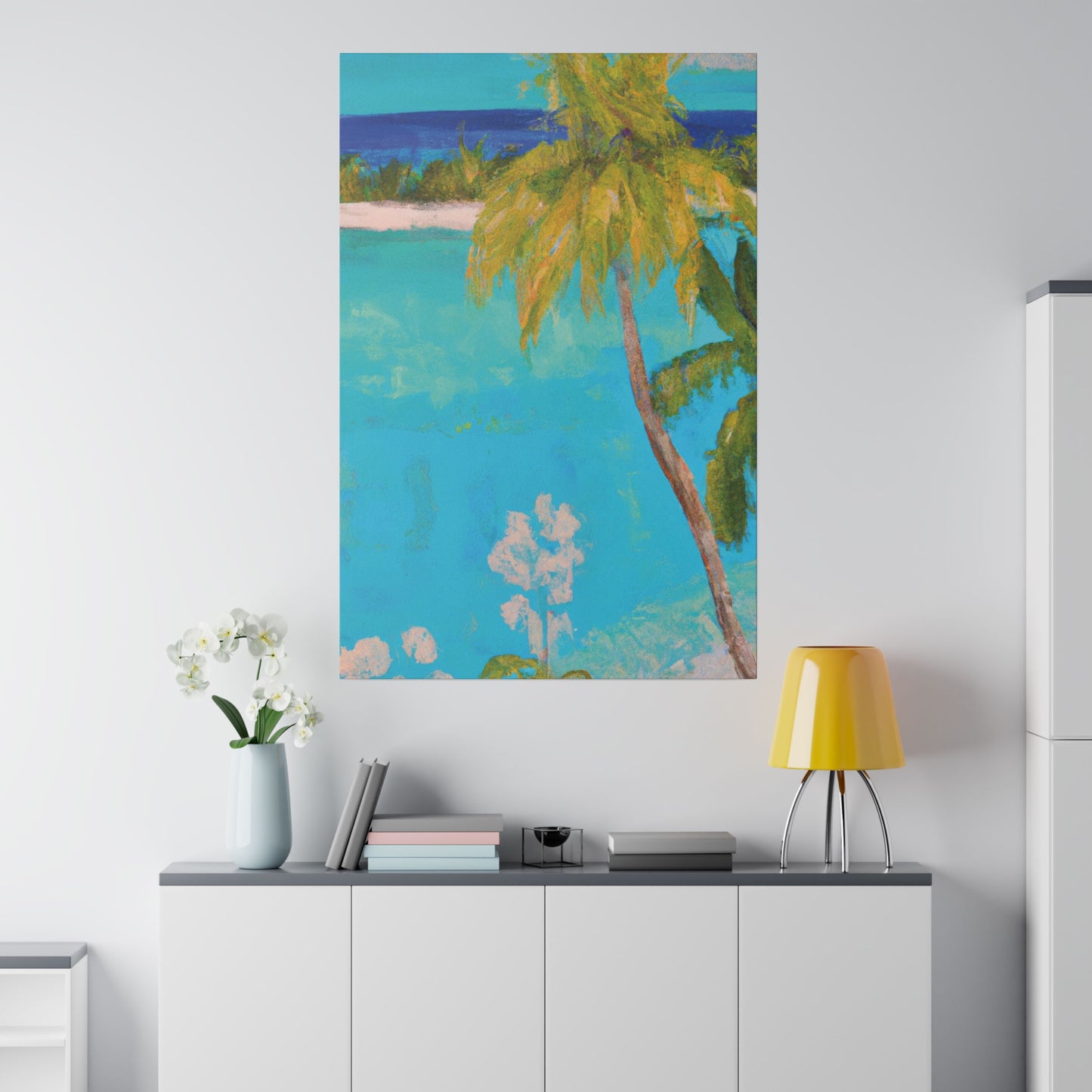 6128E - Bahamas Ocean Painting Print | Bahamas | Ocean | Beach | Poster | Home Decor | Wall Art | Canvas