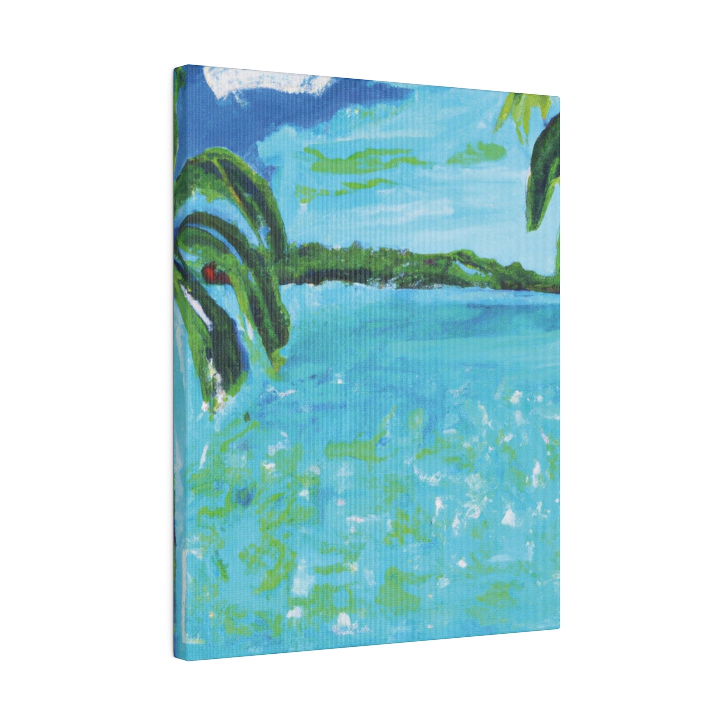 2143W - Bahamas Ocean Painting Print | Bahamas | Ocean | Beach | Poster | Home Decor | Wall Art | Canvas