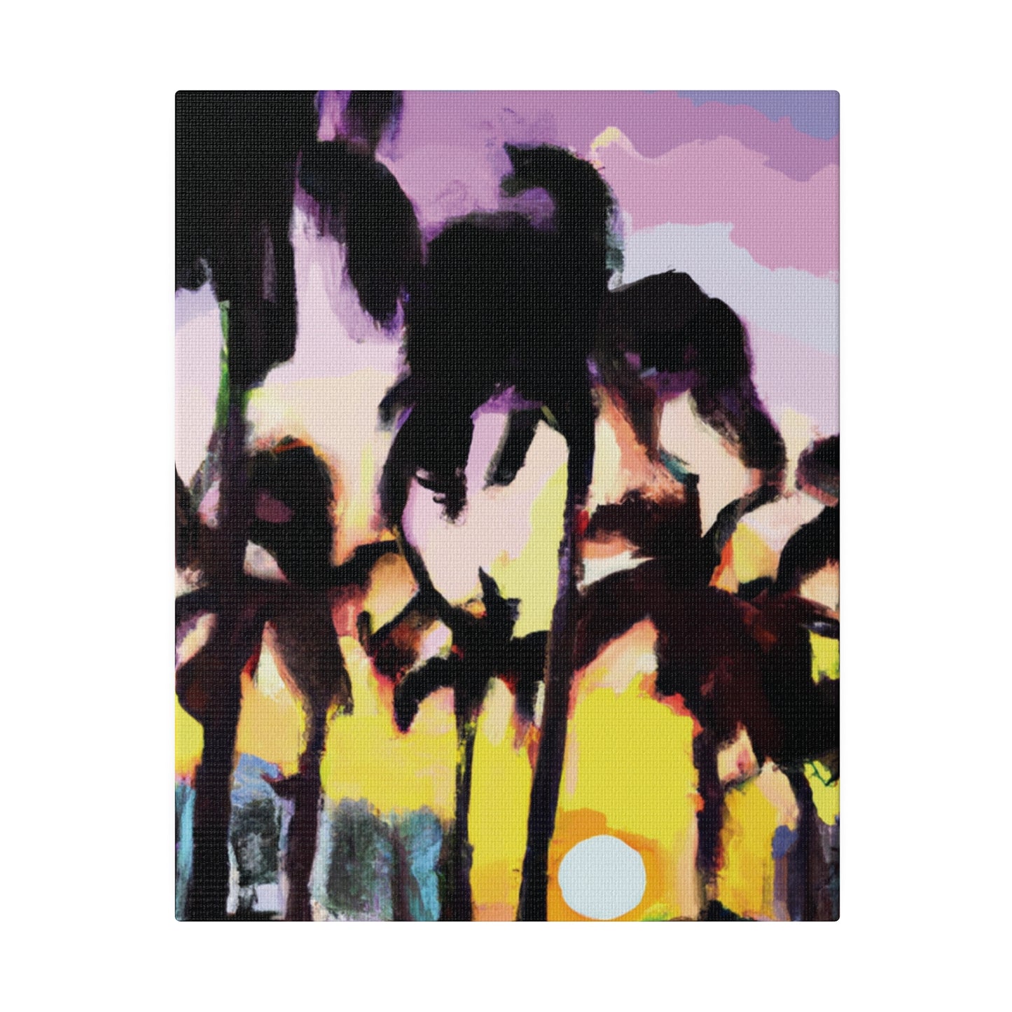 5231Y - Miami Beach Sunset Painting Print | Miami | Beach | Sunset | Poster | Home Decor | Wall Art | Canvas