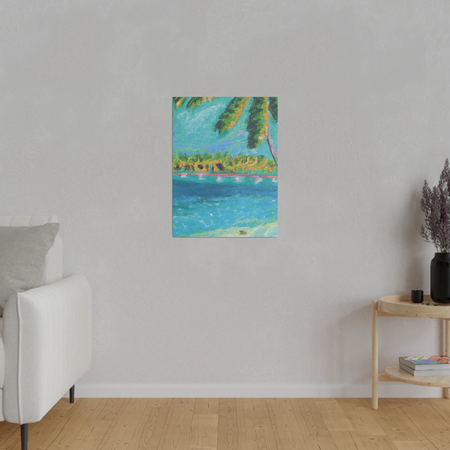 4831J - Bahamas Ocean Painting Print | Bahamas | Ocean | Beach | Poster | Home Decor | Wall Art | Canvas